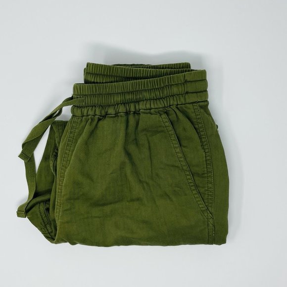J.Crew Galicia Pull-On Cargo Pants Deep Moss Green Size 2 - Picture 3 of 8